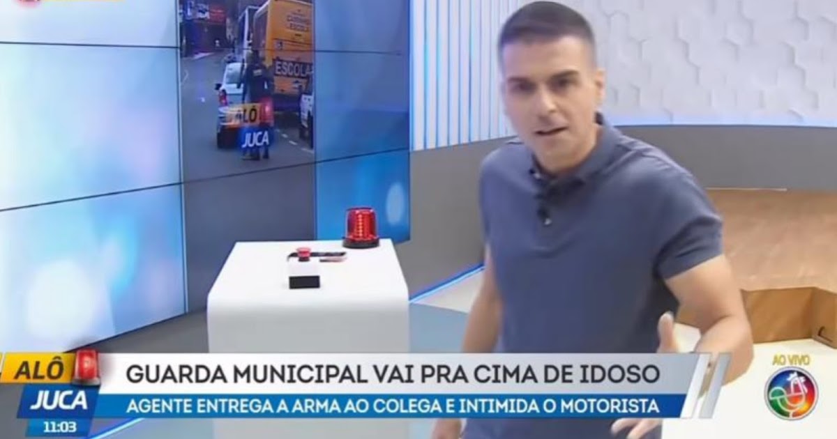 ALÔ JUCA ATACA BRUTALMENTE O GUARDA MUNICIPAL GILSON