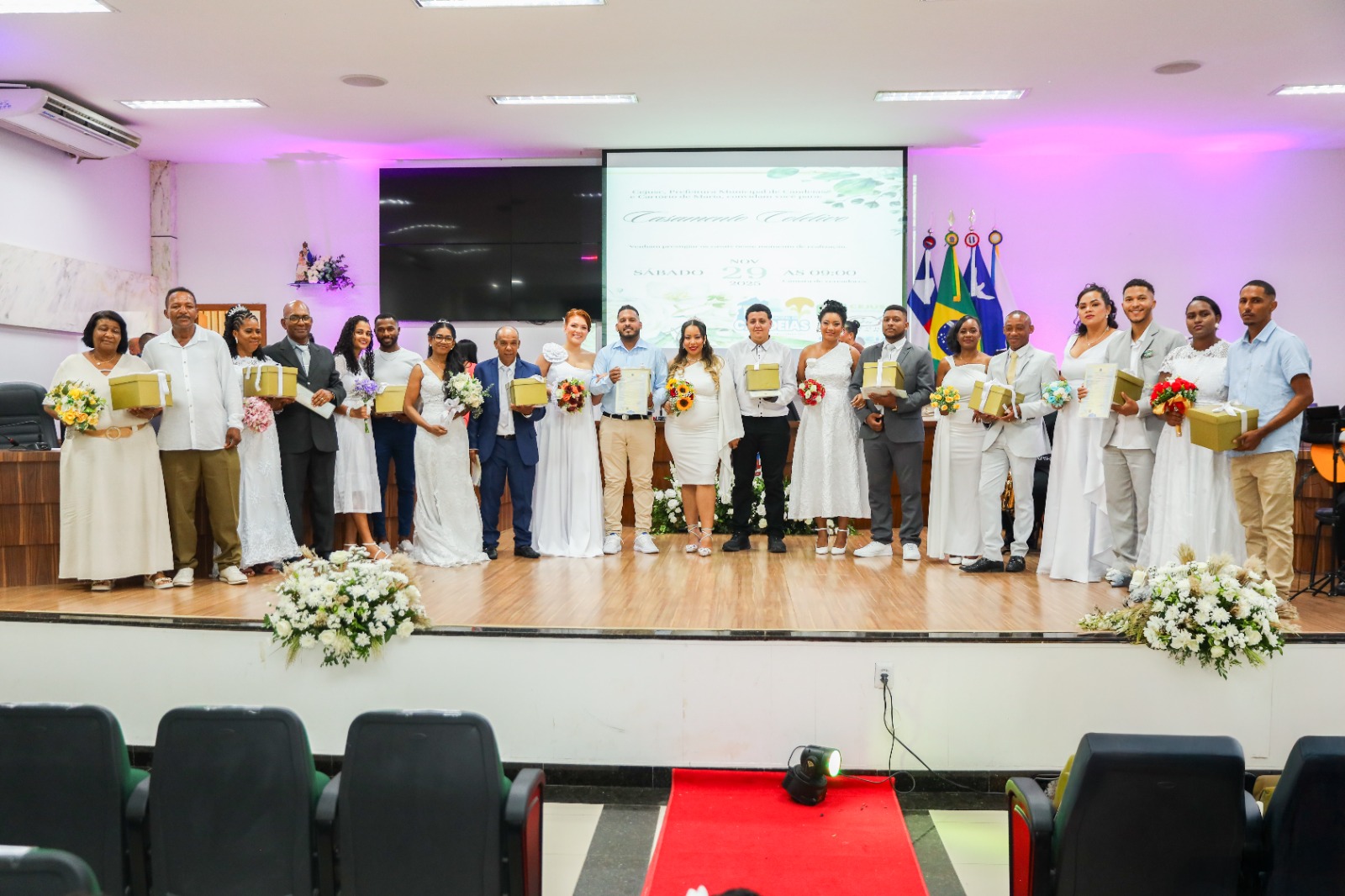 O amor está no ar! Casais oficializam união civil em cerimônia coletiva do judiciário – Imprensa Bahia