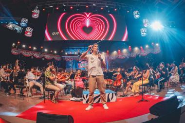 OSBA interpreta clássicos da música romântica no “OSBREGA Concerto do Amor - Volume 3”, na Concha Acústica | SECOM