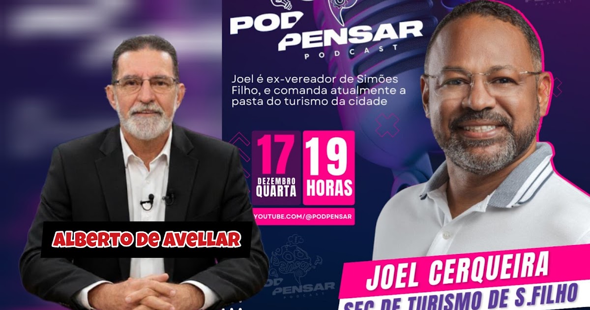 QUARTA-FEIRA O HOMEM DOS PEDALINHOS NO POD PENSAR !!!