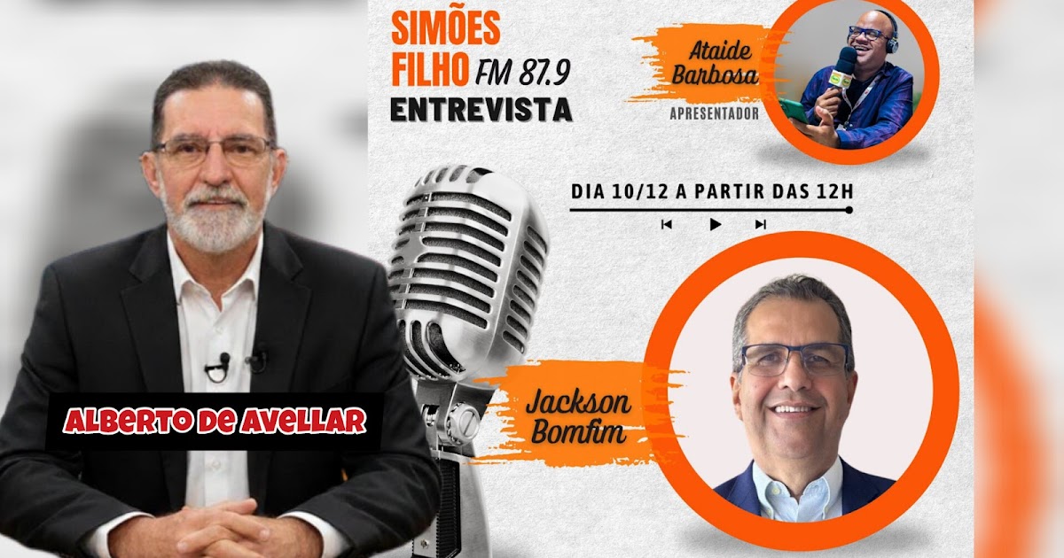 VEM AÍ JACKSON BOMFIM SEGUREM-SE QUE VAI FEDER...