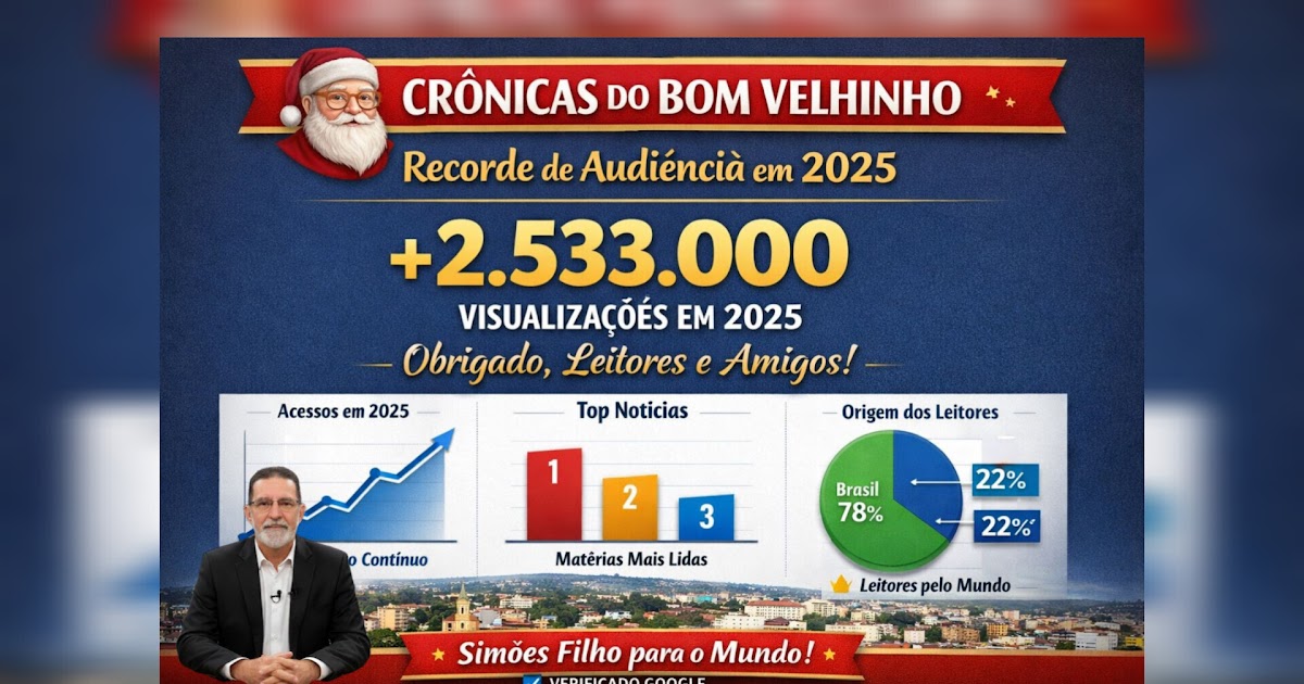 CRONICAS DO BOM VELHINHO BATE RECORD DE AUDIÊNCIA!!!