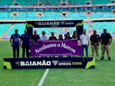 Campanha Feminicídio Zero segue neste sábado (17) na Arena Fonte Nova com Unidade Móvel da SPM | SECOM