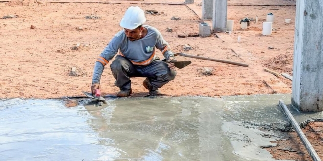 Construção da nova UBS do CIA 1 segue em ritmo acelerado