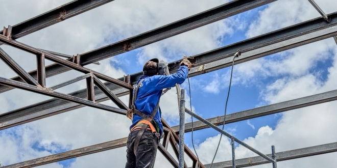 Creche do Cristo Rei entra na fase final e avança para conclusão da obra