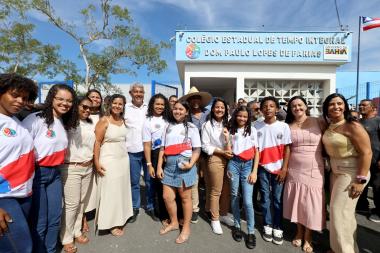 Governo do Estado entrega escola, ponte e anuncia novos investimentos em Itapé | SECOM