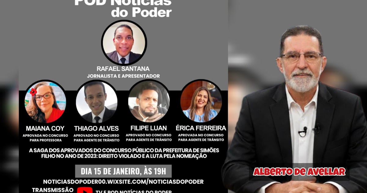 POD NOTÍCIAS DO PODER: UMA AULA DE CIDADANIA!!!