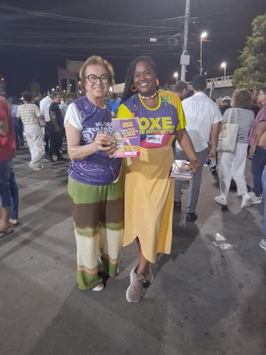 SPM reforça ações de prevenção e enfrentamento à violência contra as mulheres no Carnaval de Juazeiro | SECOM