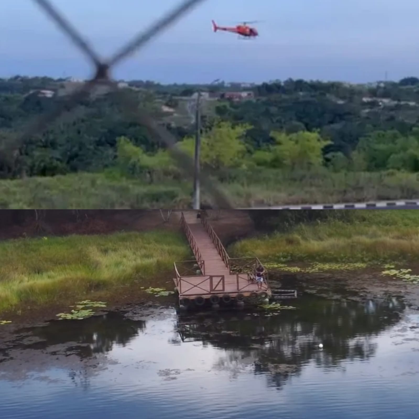 Simões Filho: Homem morre afogado após caiaque virar em lagoa de condomínio