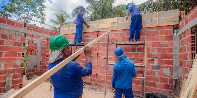 Simões Filho avança com obras da nova creche no Campo do Vasco 