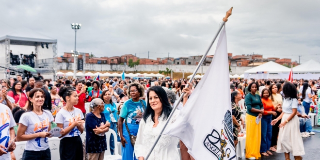 Simões Filho marca presença nos 15 anos da Diocese de Camaçari 