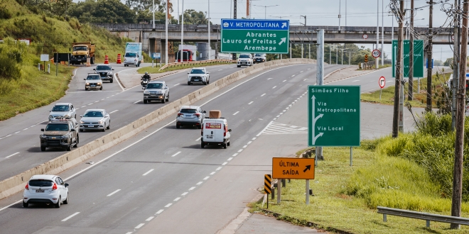 Sistema BA-093 e na BA-099 registram queda de até 45% nas ocorrências durante o Carnaval 2026