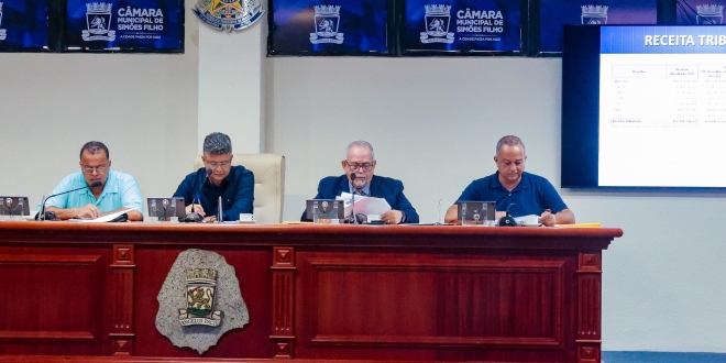 Simões Filho: Prefeitura apresenta Relatório de Gestão Fiscal do 3º quadrimestre de 2025 em audiência pública na Câmara Municipal