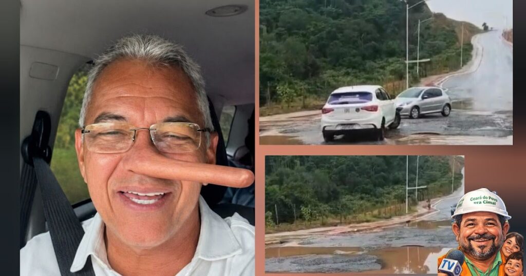 AS BRONCAS DO CEARÁ: AVENIDA DE 20 MILHÕES VIRA CRATERA LUNAR EM NÁRNIA CITY !!!