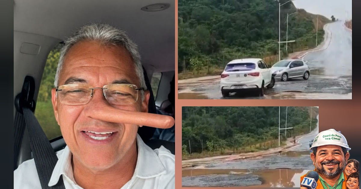 AS BRONCAS DO CEARÁ: AVENIDA DE 20 MILHÕES VIRA CRATERA LUNAR EM NÁRNIA CITY !!!