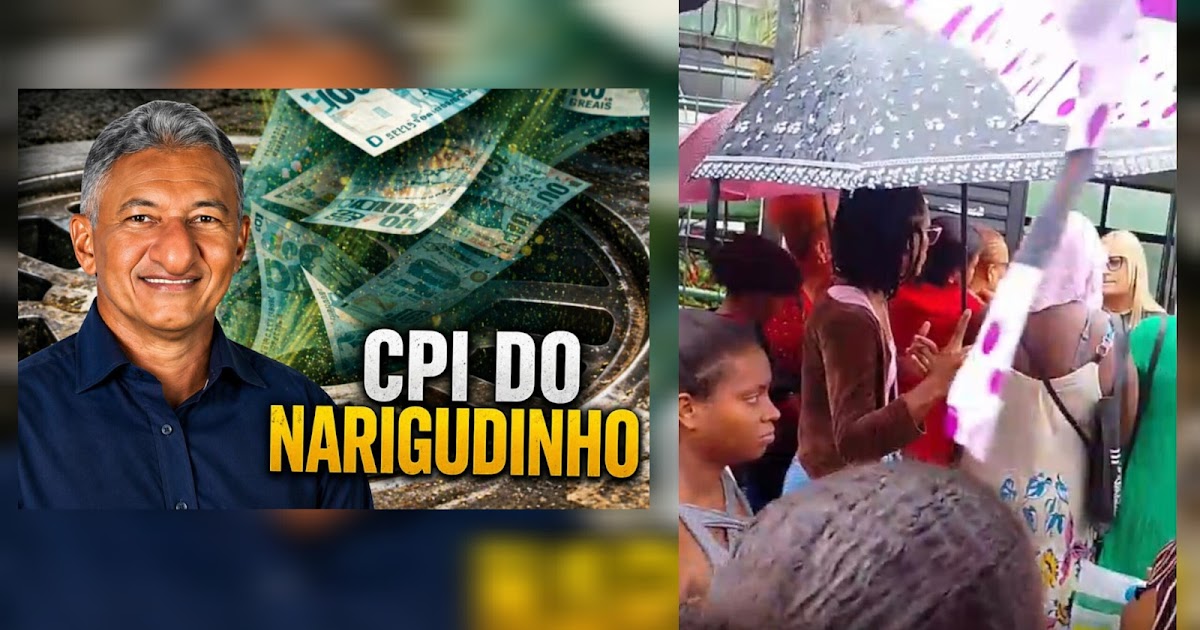 CPI DO NARIGUDINHO JÁ: PROTESTO EXPÕE COLAPSO NA SAÚDE DE SIMÕES FILHO!!!