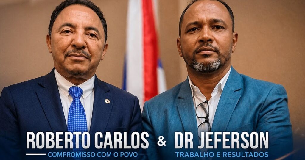 DOBRADINHA POLÍTICA: ROBERTO CARLOS DECLARA APOIO A DR.JEFERSON COSTA !!!