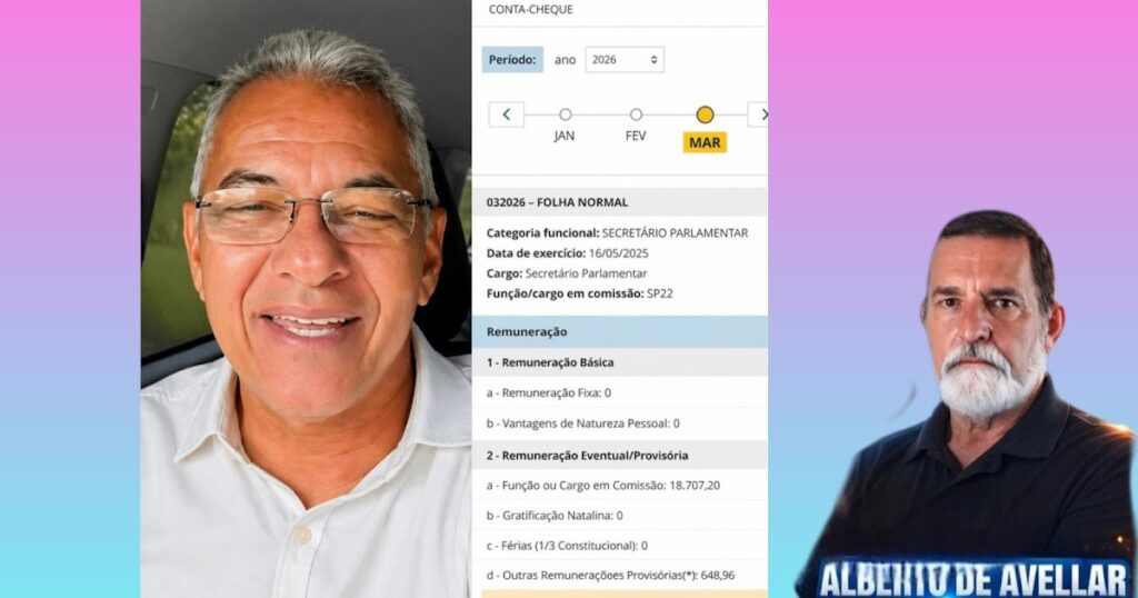 ESTÁ É PRA LASCAR - O QUERUBIM SEM ASA ESTÁ NA FOLHA !!!