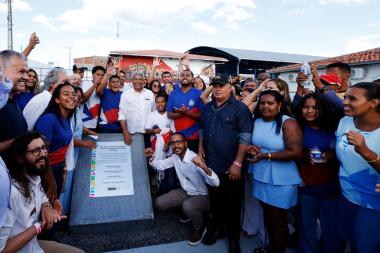 Escola de tempo integral modernizada reforça educação e marca entregas do Estado em Nordestina | SECOM