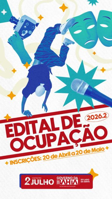 Inscrições abertas para o Edital do Cineteatro 2 de Julho | SECOM
