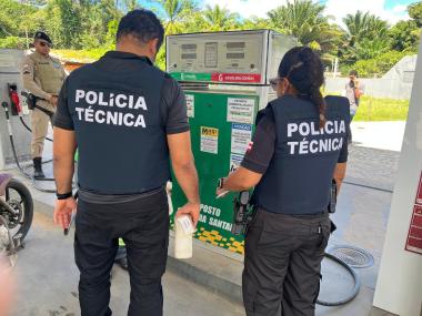 Polícia Científica participa da Operação Combustível Legal em três municípios baianos | SECOM