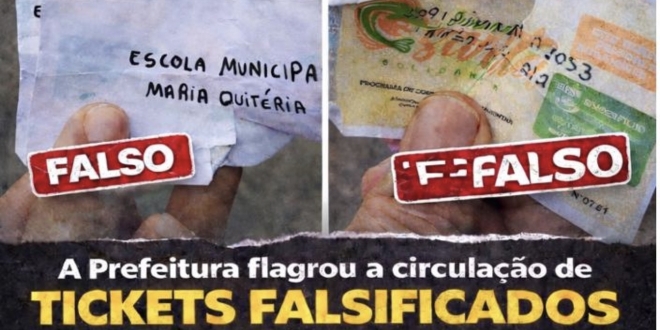 Secretária registra Boletim de Ocorrência após uso de tickets falsificados durante entrega de peixes em Simões Filho