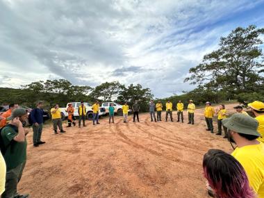 Sema participa de intercâmbio nacional sobre manejo integrado do fogo na Serra da Canastra | SECOM