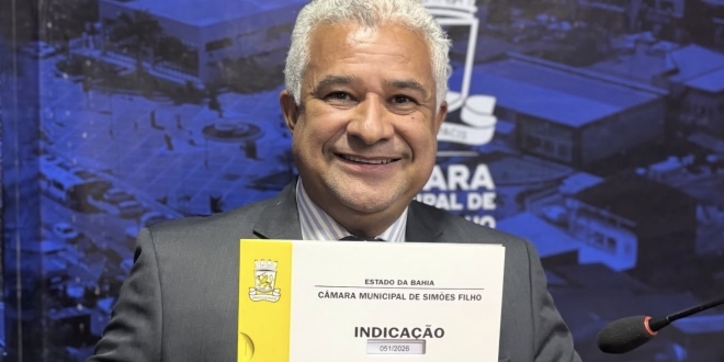 Vereador Belo Gazineu propõe pontos de apoio para trabalhadores que atuam nas ruas em Simões Filho