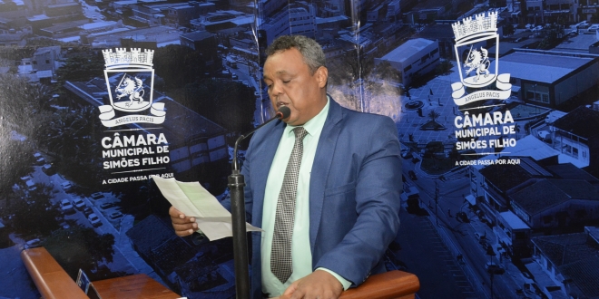Vereador Dell Capoeira propõe implantação do Projeto de Bueiros Inteligentes em Simões Filho