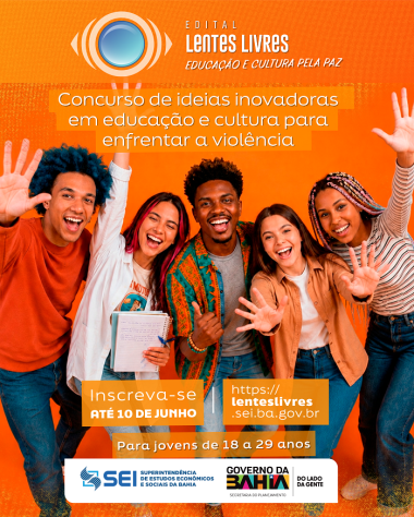Concurso Lentes Livres mobiliza jovens de 21 municípios baianos pela cultura de paz | SECOM