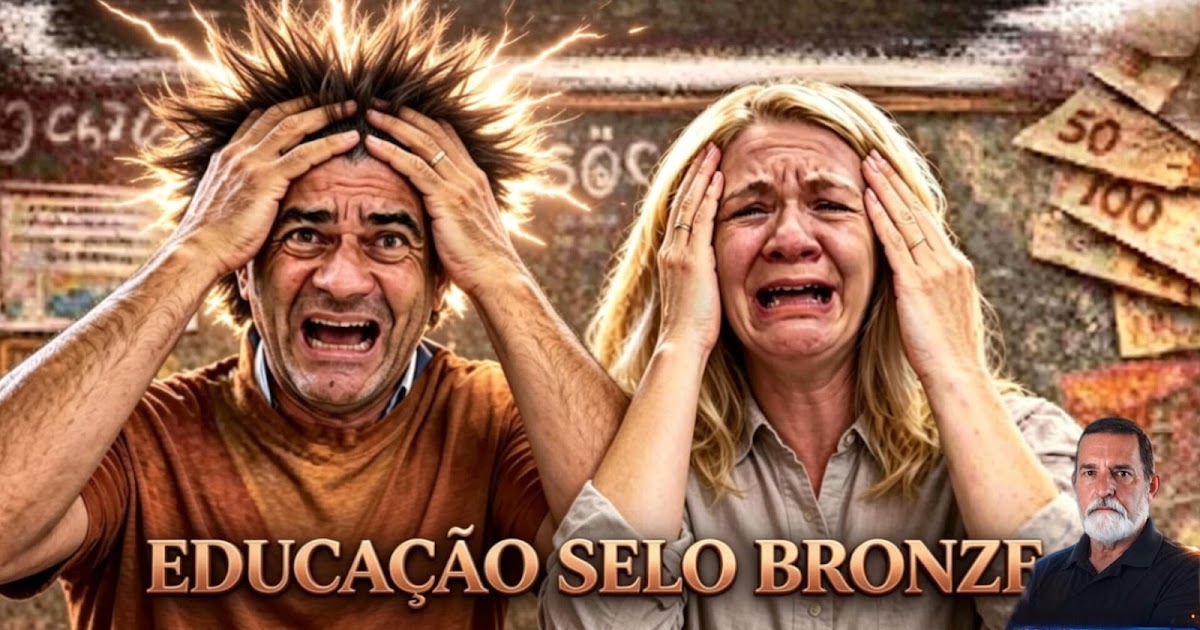EDUCAÇÃO SELO BRONZE: PARA ARREPIAR ATÉ O ULTIMO FIO DE CABELO...