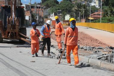 Em fase de conclusão, macrodrenagem do rio Mangabeira melhora urbanização no Bairro da Paz | SECOM