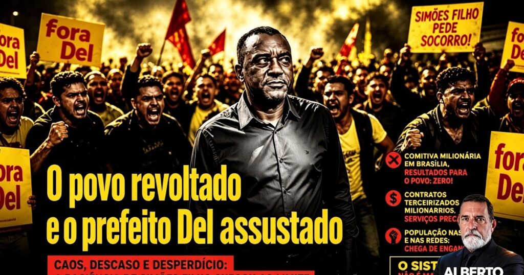 GOVERNO DEL, CHEGA AO COLOLAPSO TOTAL...