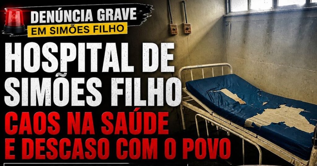 HOSPITAL MUNICIPAL O AÇOUGUE DE SIMÕES FILHO E A COMISSÃO DE SAÚDE NÃO FAZ SEU PAPEL...