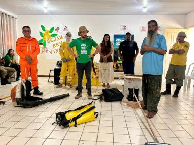 Oficinas durante Caravana Bahia Sem Fogo sensibilizam moradores em Andaraí | SECOM