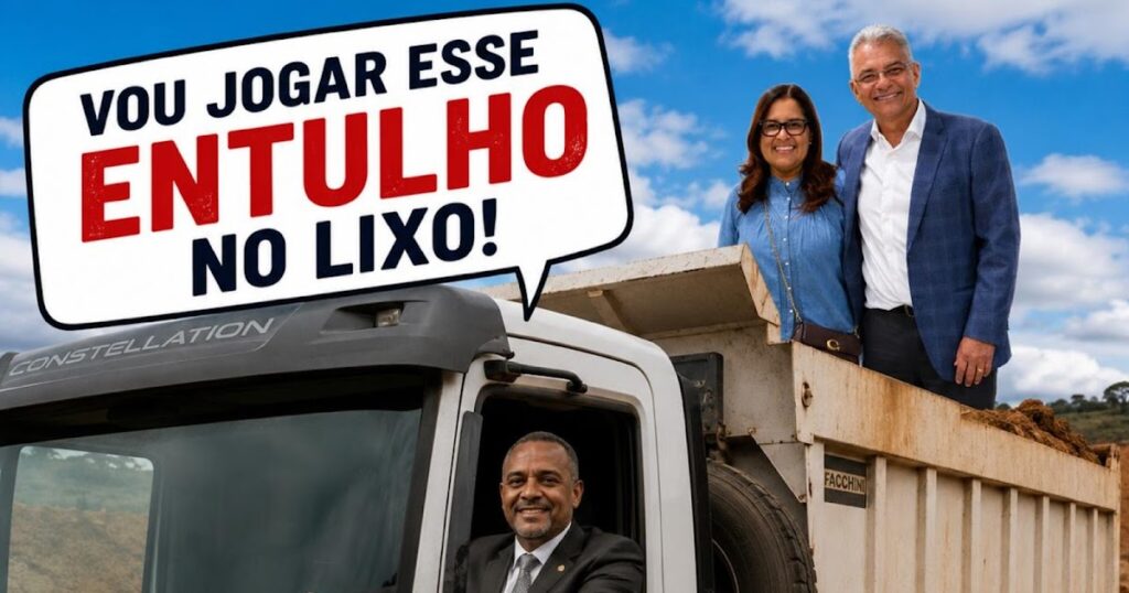 PREFEITO DEL...O CAÇAMBEIRO TÁ VASCULANDO !!!
