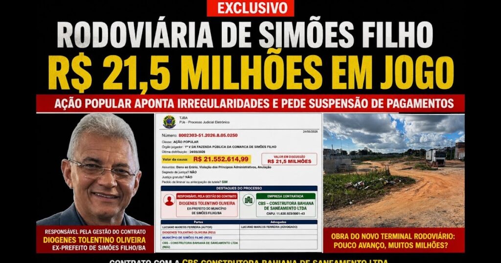RODOVIÁRIA: UM MONUMENTO A CORRUPÇÃO E DESVIO DE DINHEIRO PUBLICO FOI PARAR DA JUSTIÇA...