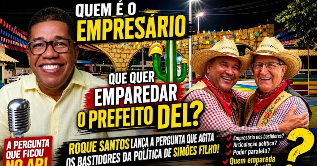 ENTRE O MICROFONE E O PODER: QUEM EMPAREDA QUEM EM SIMÕES FILHO???.