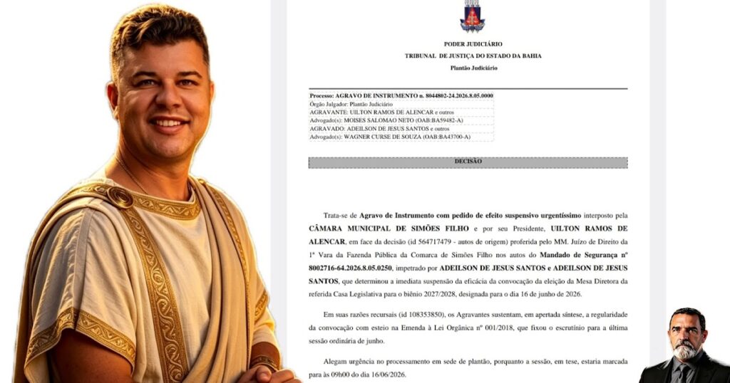 JUSTIÇA INDEFERE PEDIDO SUSPENSIVO DE LIMINAR...