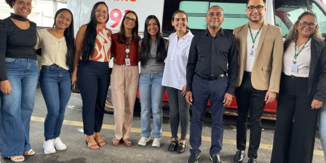 Prefeito Del Soares e secretária Thaína Carneiro visitam UPA 24h e conhecem integração do Posso Ajudar com a Ouvidoria