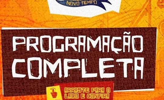 Simões Filho divulga programação completa do Arraiá das Viúvas 2026