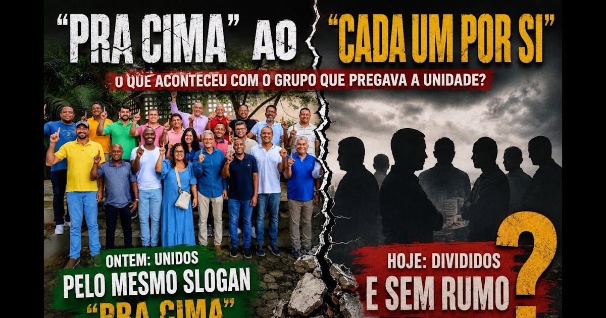 E O PODEROSO GRUPO PRA CIMA TÁ EM BAIXA...