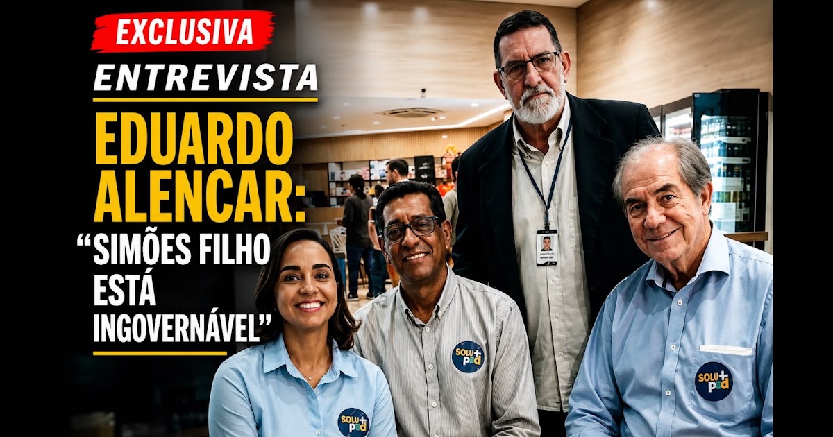 EDUARDO ALENCAR AFIRMA "SIMÕES FILHO ESTÁ INGOVERNÁVEL"...