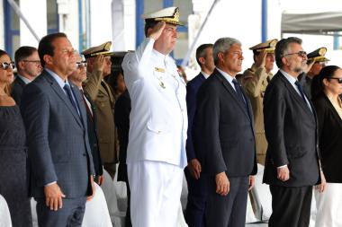 No Distrito Naval, Governo do Estado e Marinha do Brasil celebram o 2 de Julho com o hasteamento da bandeira | SECOM