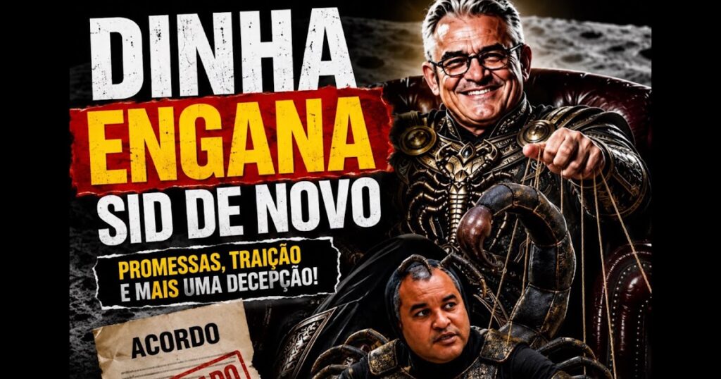 O "CONTO DE VIGÁRIO" DINHA ATACA NOVAMENTE??.