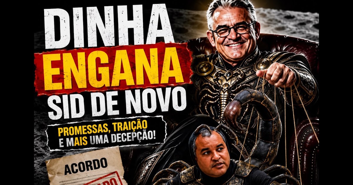 O "CONTO DE VIGÁRIO" DINHA ATACA NOVAMENTE??.