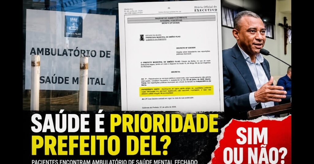 SAÚDE É OU NÃO UM SERVIÇO ESSENCIAL ???