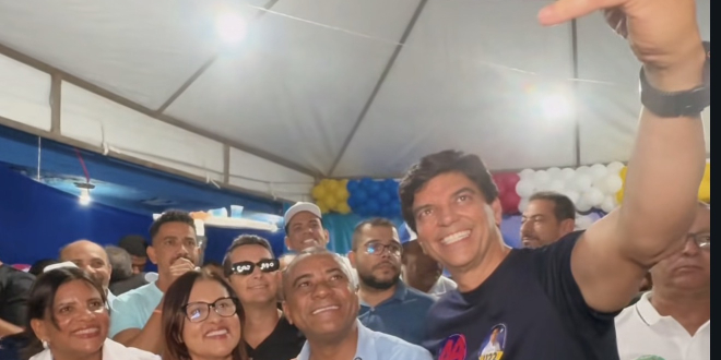 Cláudio Cajado inaugura comitê e reúne grandes lideranças em Simões Filho