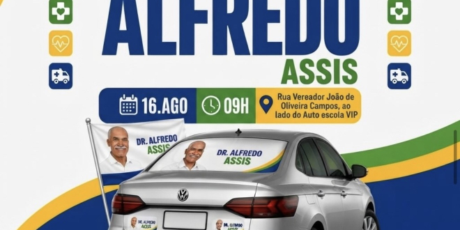 Dr. Alfredo Assis realiza adesivaço e movimenta campanha em Simões Filho