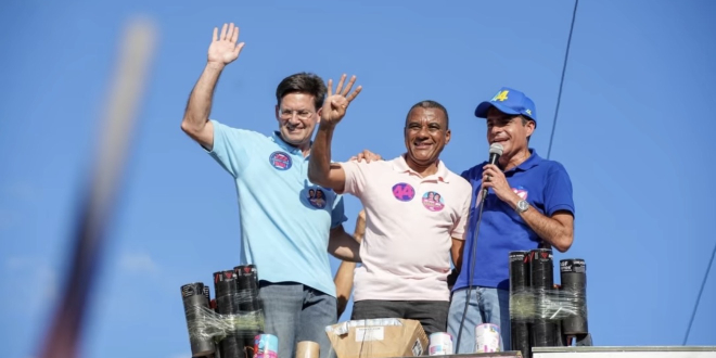 Prefeito Del mobiliza geral em caminhada com ACM Neto neste domingo em Simões Filho